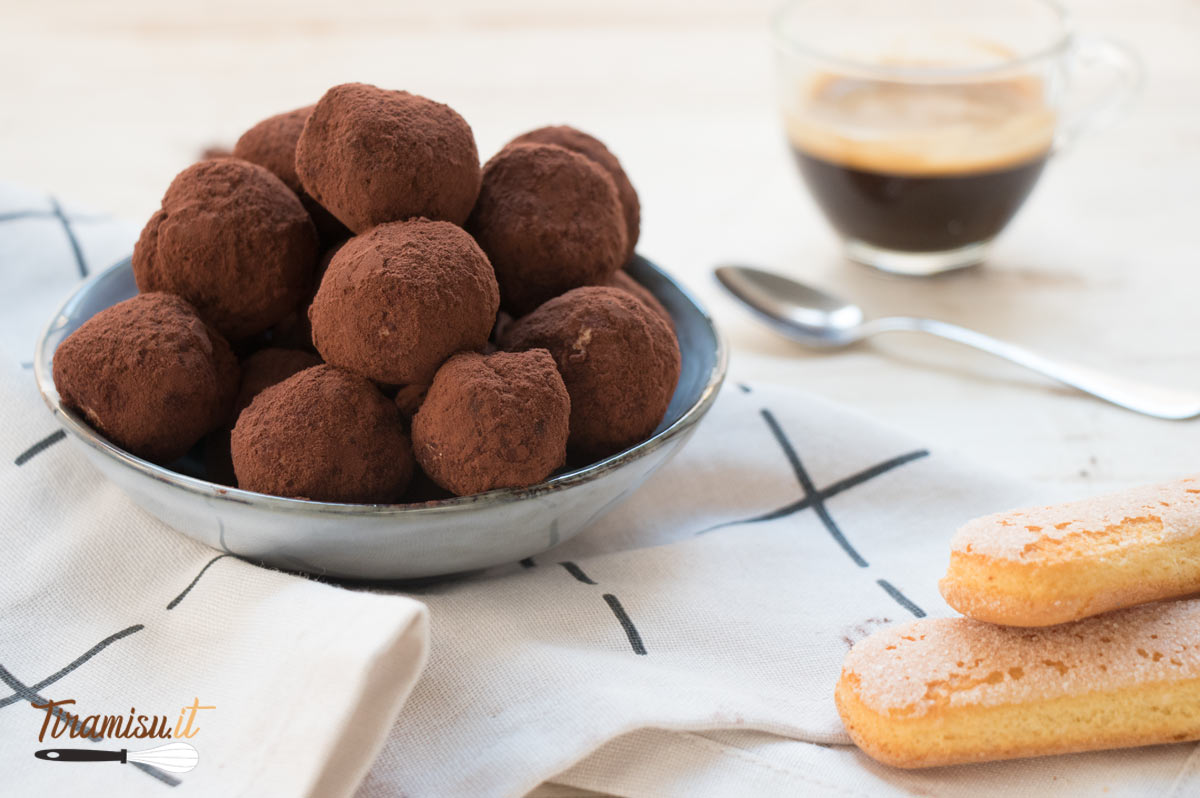 Palline di tiramisù