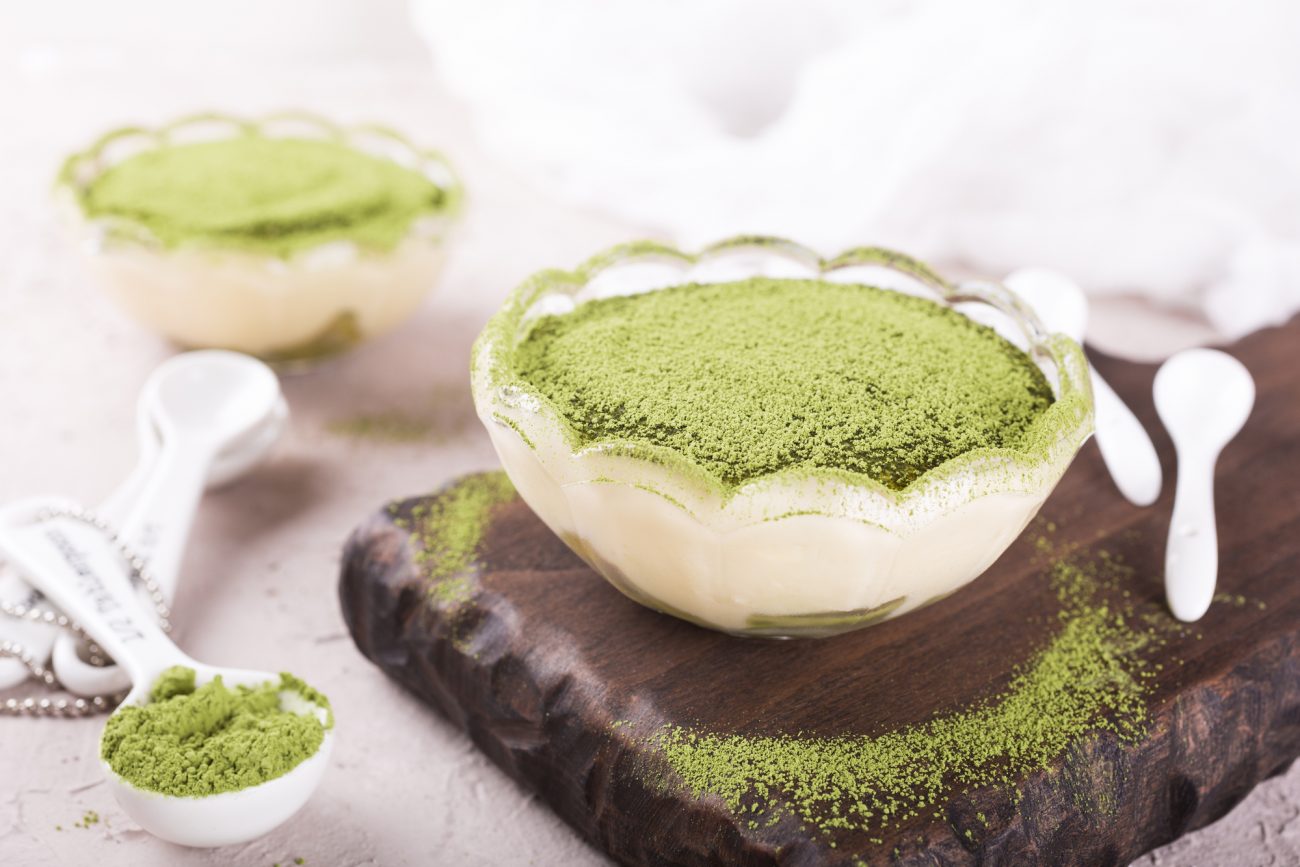 Tiramisù al tè verde matcha
