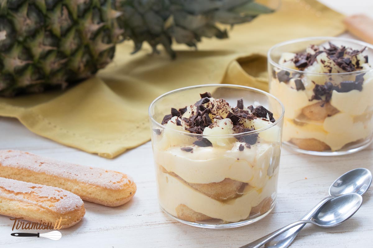 Tiramisù all’ananas