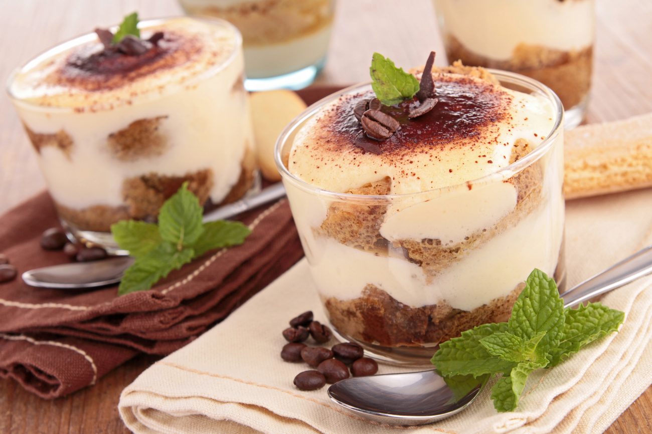 Tiramisù alla pesca