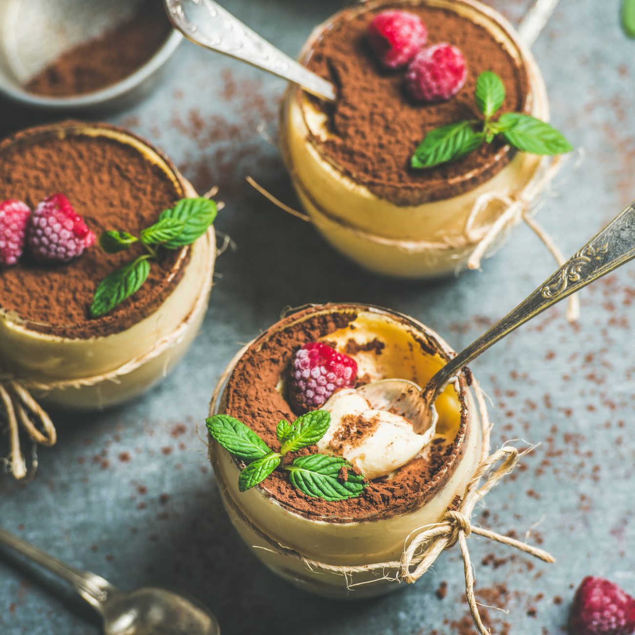 Tiramisù alle fragole panna e mascarpone