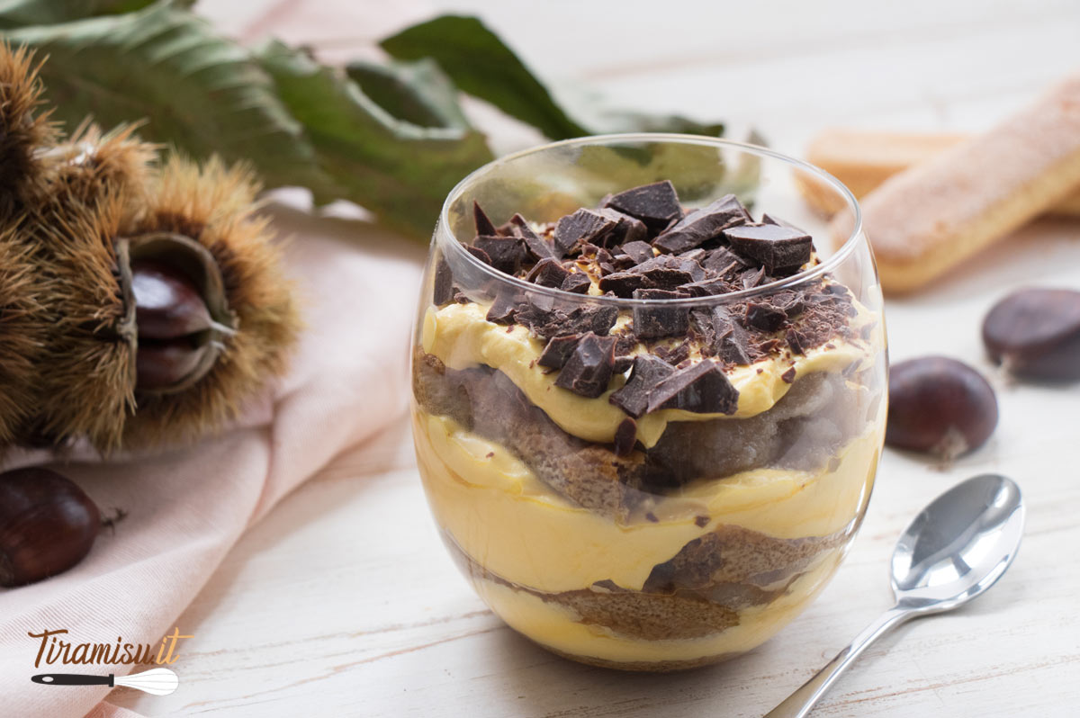 Tiramisù alle castagne
