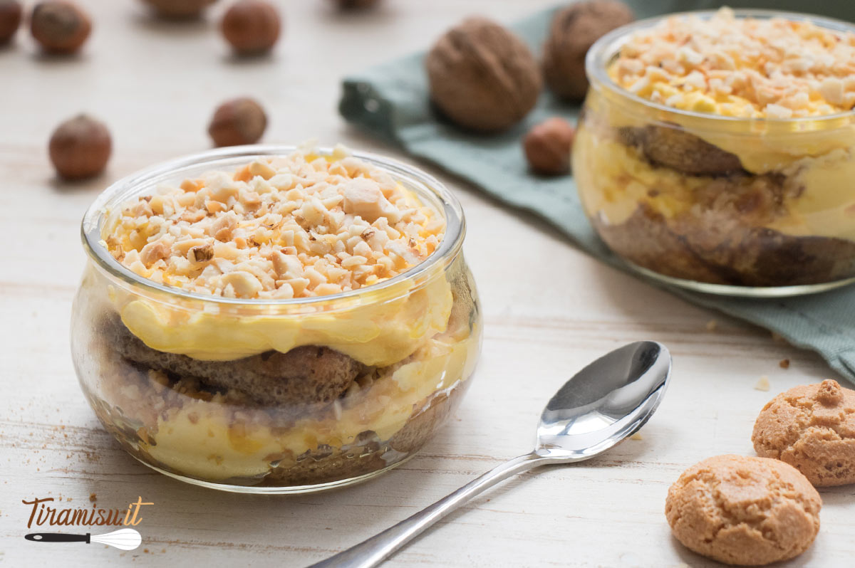 Tiramisù alla frutta secca